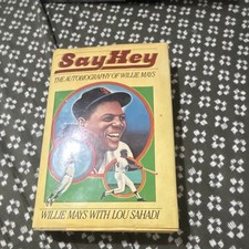 Willie Mays Signed Original Say Hey: The Autobiography of Willie Mays Book picture