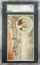 LIONEL LUKIN 1891 N554 John Finzer & Bros. Inventors & Inventions SGC 5 EX picture