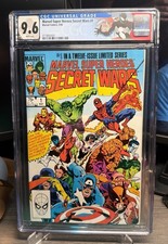 💫Marvel Super Heroes Secret Wars #1 CGC 9.6  (1984) Spider-Man, Hulk, Iron Man picture