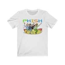 Phish Riding A Hot Dog Band T-Shirt Cotton Unisex Classic S-5XL M736 picture