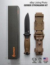Gerber StrongArm Fixed Blade Knife Plain Edge - Coyote Brown picture