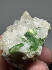 Natural Chrome Tourmaline Crystal from Arusha Tanzania, 4cm, 40gm picture