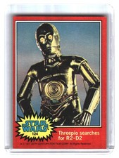 1977 Topps Star Wars #124 Threepio searches for R2-D2 picture