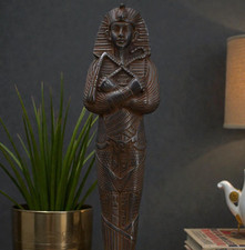 Authentic Pharaonic Black Statue Rare Egyptian Artifacts Of Phataoh Tutankhamun picture
