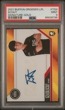 2021 Buffun Origends LPL League of Legends LOL Scout Auto Gold /50 PSA 9 picture