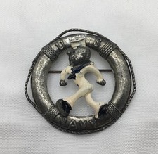 WWII U.S. NAVY SWEETHEART BROOCH picture