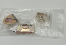 Vintage Sara Lee Mr Turkey 1996 Olympic Promotional Lapel Pins Lot of 3 picture