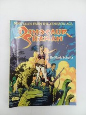 DINOSAUR SHAMAN PB. XENOZOIC TALES. MARK SCHULTZ. KITCHEN SINK 1990. VGOOD picture