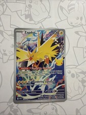 2026 Pokemon TCG English 30th 30C EN 133/128 Zapdos Full Art Holo KI62 picture