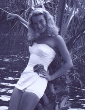 Deceased Actress GINGER STANLEY Hand Signed Autographed Photo SEXY / BEAUTIFUL picture