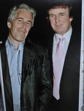 Donald Trump J. Epstein Signed Photo, Trump Tower USA picture