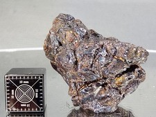 NWA 16099, Pallasite PMG, 19.03g, Meteorite as found, visible olivine crystals picture