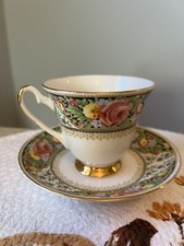 Vintage Teacup Saucer Royal Ardalt Bone China Made in England 2094F picture