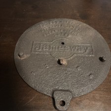 Antique Cast Iron Door For Jamesway Chicken Brooder Stove picture
