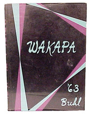 BUHL HIGH SCHOOL WAKAPA 1963 YEARBOOK BUHL, IDAHO VINTAGE YEARBOOK picture