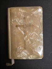 Vintage Manual of Catholic Devotions Prayer Book - Celluloid Pearl Plastic Cover picture