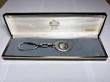Vintage Foster 1937 Buffalo Nickel Keychain Authentic U.S. Coin w/ Box picture