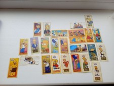 Vintage Simpsons Chewing Gum Stickers Rare Lot Homer Bart Neptun Jurmala Ukraine picture