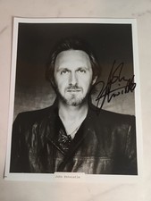 John Entwistle signed 8X10 publicity photo of The Who picture