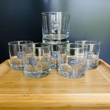 Cutty Sark “The Real McCoy” Pewter Bubble Bottom Scotch Whiskey Glasses Set Of 6 picture