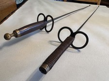 2 Antique German Academic Fencing Sabers – WKC Solingen & Early “A. Solingen” picture
