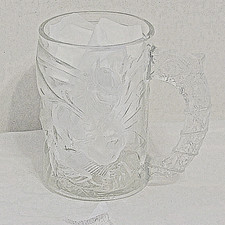Vintage 1995 McDonalds Batman Forever, BATMAN Glass Mug Cup DC Comics 4