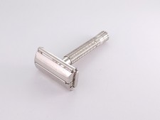 Gillette Flare Tip Super Speed Z1 1954 Cleaned Vintage Double Edge Safety Razor picture