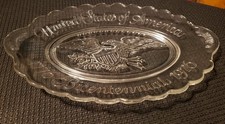 Vintage Avon Glass Bicentennial Tray picture