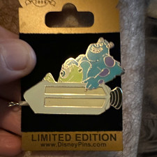 Disney Limited Edition 2008 . Mike Wazowski & Sulley  Space Mountain  5 of 5 Set picture