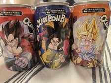 3X DRAGON BALL GT OCEAN BOMB SODAS CHERRY FALVOR picture