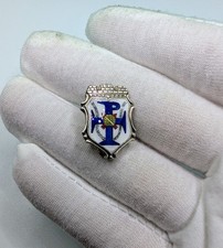 1955 XXXVI International Eucharistic Congress Brazil Enamel Lapel Pin picture