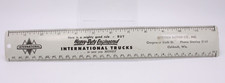 Antique Vtg Wertsch Motor Co Inc Metal Ruler picture