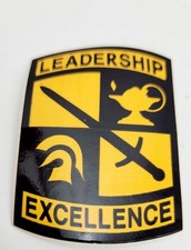 ROTC Military Leadership Excellence Decal 2.25