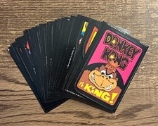 1982 Topps Nintendo Donkey Kong Sticker Trading Cards You Pick Complete Your Set picture