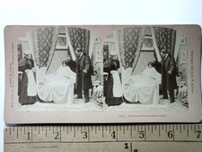 Looking Down Upon His Luck Stereoview B. W. Kilburn 1897 Humorous Scene picture