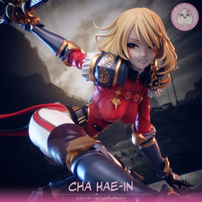 Cha Hae‑In | Hunter’s Resolve Edition | UNPAINTED | 1/8 Scale Resin Kit picture