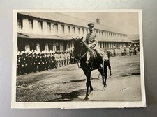 c. 1926 Emperor Hirohito Reviews His Officers — “Latest Photo of Japan’s Ruler” picture