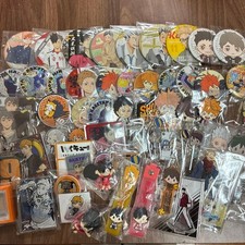 Haikyuu Badge Rubber Strap Acrylic Collectible Anime Goods Lot Rare Japan picture
