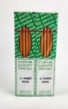 6 Dozen Vintage J. L Hammet Kendall Custom Quality 1/2 Gross Degree #2 Pencils picture