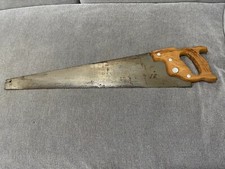 Vintage Antique Disston RT Rancher Hand Saw 25 1/2