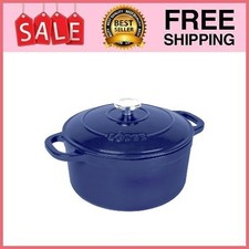 Lodge Cast Iron 5.5qt Indigo Enameled Dutch Oven picture