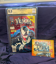 #1 Venom ( Newsstand)  Lethal Protector Signed By Sam De La Rosa-C.O.A. Signed picture
