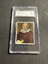 Galileo Galilei - 1934 Eckstein-Halpaus Grossen Der Weltgeschichte #45  CGC 2.5 picture