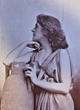 1898 Vintage Magazine Illustration Actress Mary Mannering picture