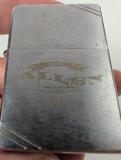 Zippo Advertising Logo Ken Allen Trucking 1st Edition Double Side Graphic  picture