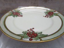 Handpainted Antique Lustre Hutschenreuther Selb Bavaria Plate 7 3/4