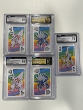2020 POKEMON KOREAN NINETY-NINE PLAYING 5 CARD LOT PALKIA ARCEUS CGC 10  picture