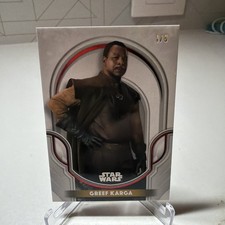 2025 Topps Star Wars Greed Karga Galactic Antiquities SP Red Foil 1/5 #GA-47 picture