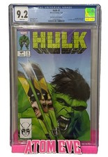 HULK 1 CGC 9.2 MAYHEW CVR REVERSE HOMAGE 340 WOLVERINE EAST SIDE C  picture
