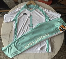 Haikyuu Oikawa Tooru Aoba Johsai High Uniform XL Jersey And Track Pants Licensed picture